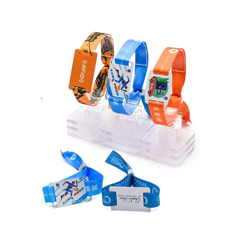入场活动专用腕带NFC织唛腕带RFID织唛腕带NFC幼卡