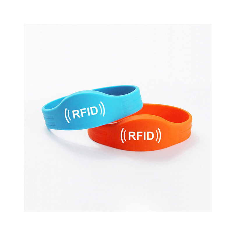 RFID游乐场硅胶腕带NFC智能硅胶手环定做